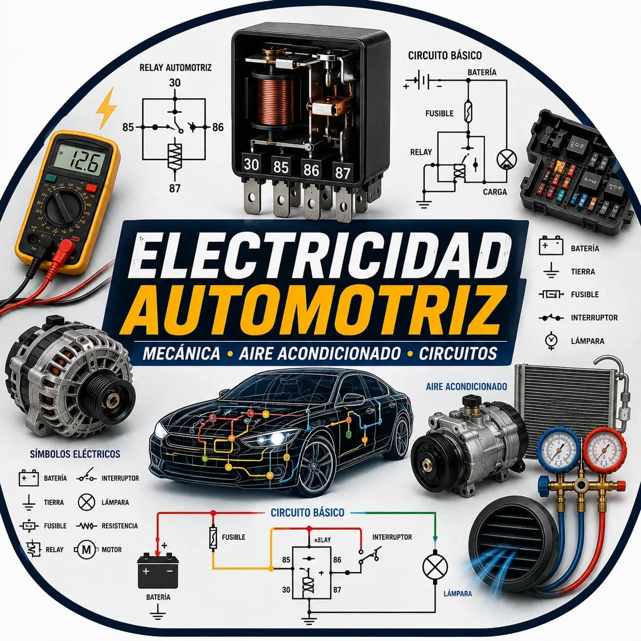 Electricidad automotriz, mecánica y aire acondicionado para vehículos en San Salvador, foto 1 de 6